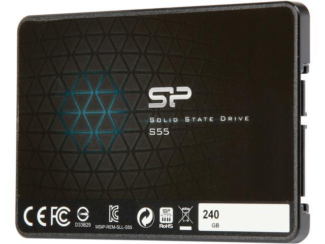 Silicon Power S55 2.5 inch 240GB SATA III TLC Internal Solid State Drive (SSD) SP240GBSS3S55S25AC