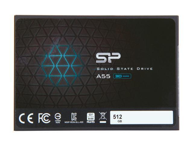 Silicon Power Ace A55 512GB SATA III 3D NAND 2.5 inch Internal Solid State Drive