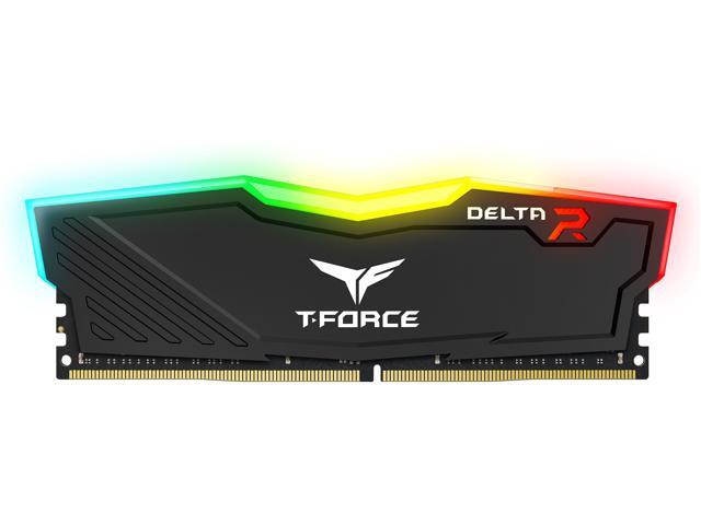 Team T-Force Delta RGB 16GB (2 x 8GB) DDR4 3200 (PC4 25600) Desktop Memory Model TF3D416G3200HC16CDC01
