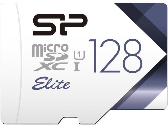 Silicon Power 128GB microSDXC Flash Card with Adapter