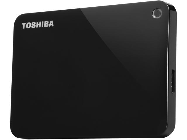 TOSHIBA 1TB Canvio Connect II Portable Hard Drive USB 3.0 Model HDTC810XK3A1, Black