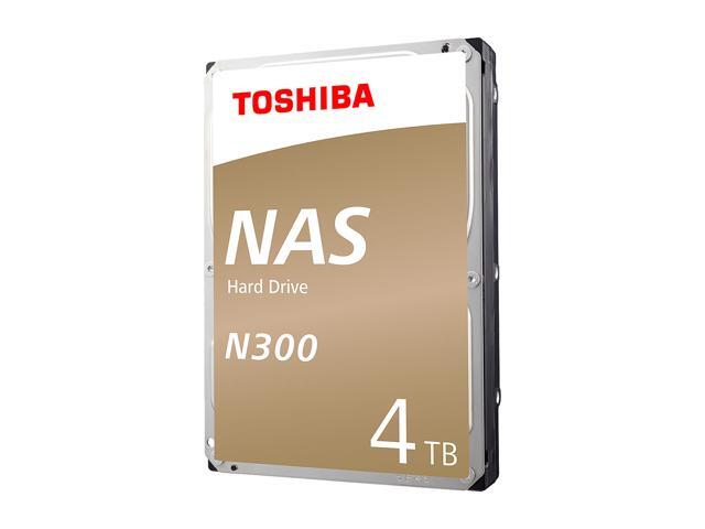 Toshiba N300 4TB NAS 7200 RPM SATA 6Gb/s 128MB Cache 3.5" Internal Hard Drive