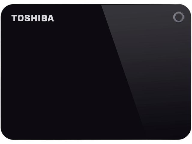 TOSHIBA 3TB Canvio Advance Portable Hard Drive, USB 3.0, HDTC930XK3CA Black