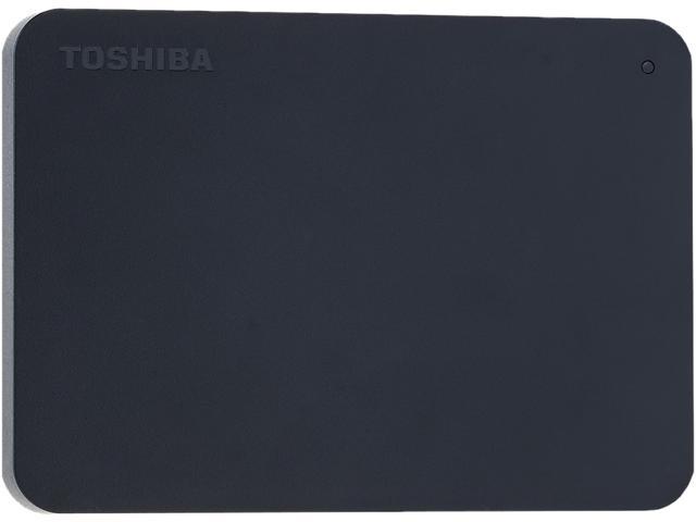 Toshiba Canvio Basics 1TB Portable External Hard Drive USB 3.0 HDTB410XK3AA, Black