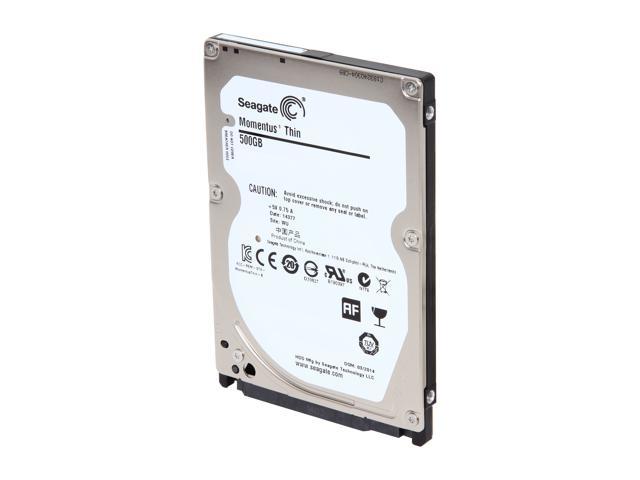 Seagate Laptop Thin 500GB Hard Drive 7200 RPM 32MB Cache SATA 6.0Gb/s 2.5 Inch - ST500LM021