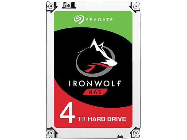 Seagate IronWolf 4TB NAS Hard Drive 5900 RPM 64MB Cache SATA 6.0Gb/s 3.5 inch Internal Hard Drive ST4000VN008