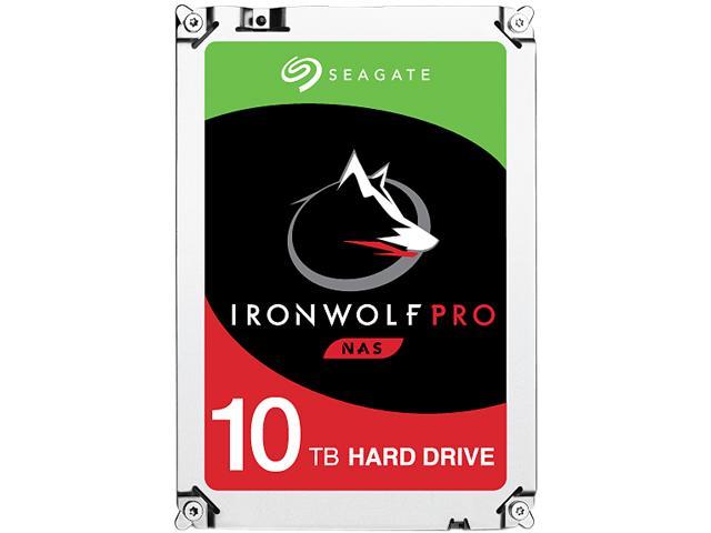 Seagate IronWolf Pro 10TB 7200 RPM 256MB Cache SATA 6.0Gb/s 3.5 inch Bare Hard Drive, ST10000NE0004