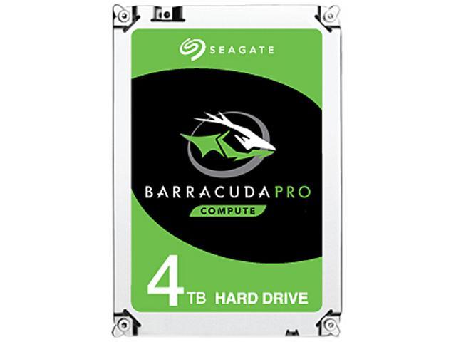 Seagate BarraCuda Pro ST4000DM006 4TB 7200 RPM 128MB Cache SATA 6.0Gb/s 3.5 inch Bare Hard Drive