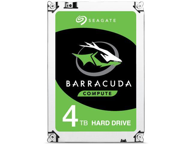 Seagate BarraCuda ST4000DM004 4TB 5400 RPM 256MB Cache SATA 6.0Gb/s 3.5 inch Hard Drive Bare Drive