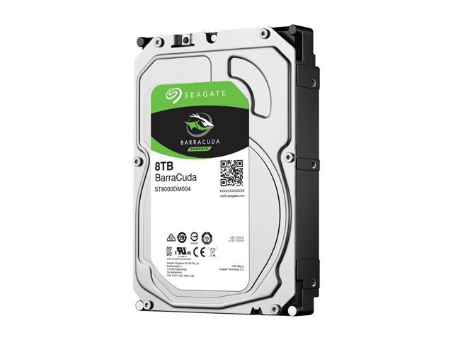 Seagate BarraCuda ST8000DM004 8TB 5400 RPM 256MB Cache SATA 6.0Gb/s 3.5 inch Internal Hard Drive Bare Drive