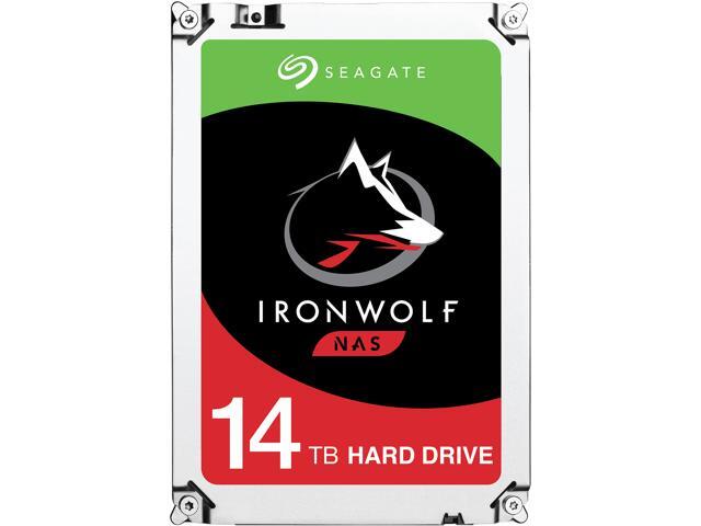 Seagate IronWolf 14TB 7200 RPM 256MB Cache SATA 6.0Gb/s 3.5 inch Internal Hard Drive ST14000VN0008