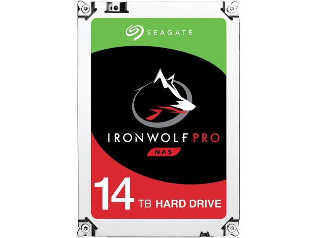 Seagate IronWolf Pro 14TB 7200 RPM 256MB Cache SATA 6.0Gb/s 3.5 inch Internal Hard Drive