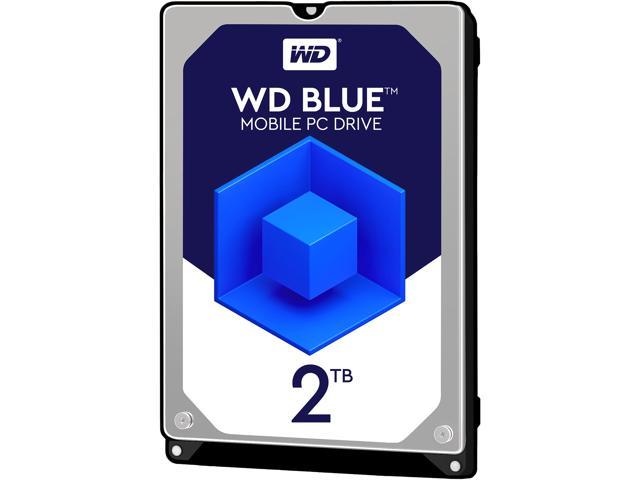 WD Blue WD20SPZX 2TB 5400 RPM 128MB Cache SATA 6.0Gb/s 2.5 inch Internal Notebook Hard Drive