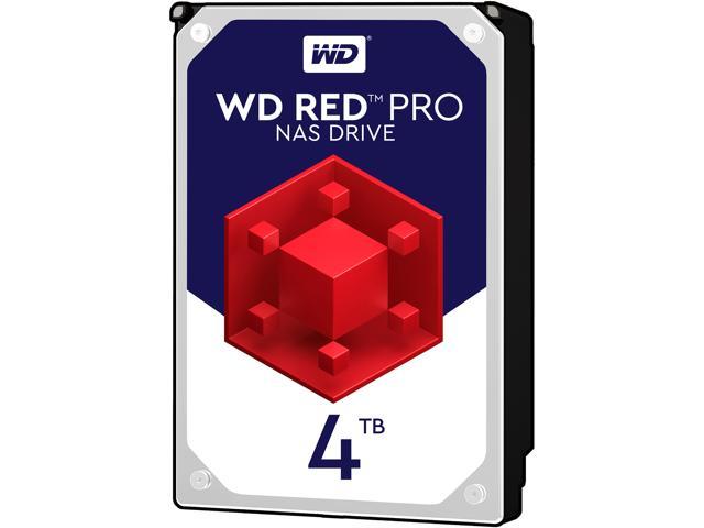 WD Red Pro WD4003FFBX 4TB 7200 RPM 256MB Cache SATA 6.0Gb/s 3.5 inch Internal Hard Drive