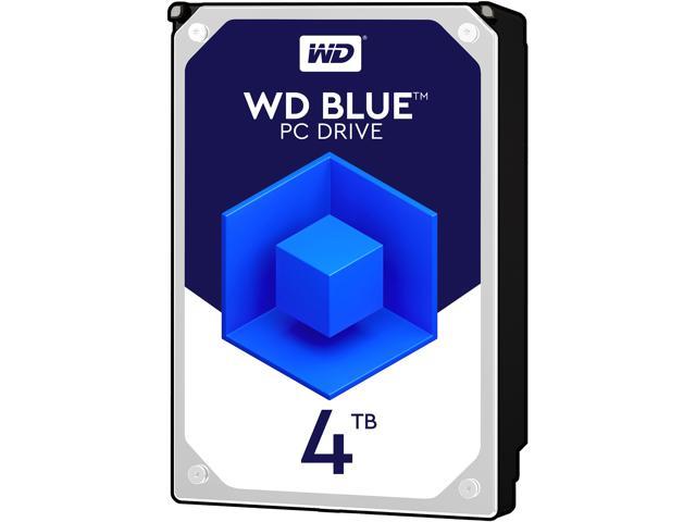 WD Blue 4TB Desktop Hard Disk Drive - 5400 RPM SATA 6Gb/s 64MB Cache 3.5 Inch - WD40EZRZ