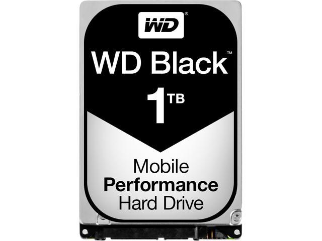 WD Black 1TB Mobile Hard Disk Drive - 7200 RPM SATA 6Gb/s 32MB Cache 2.5 Inch - WD10JPLX