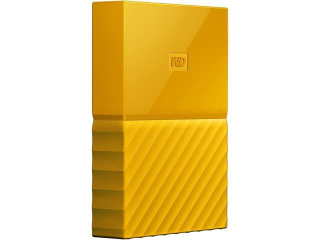 WD 4TB My Passport Portable Hard Drive USB 3.0 Model WDBYFT0040BYL-WESN Yellow