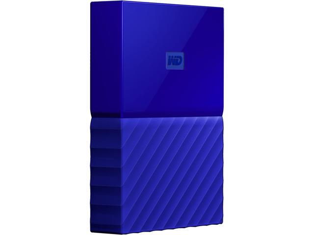 WD 2TB My Passport Portable Hard Drive USB 3.0 Model WDBYFT0020BBL-WESN Blue