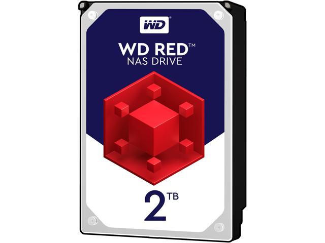 WD Red 2TB NAS Hard Disk Drive - 5400 RPM Class SATA 6Gb/s 64MB Cache 3.5 Inch - WD20EFRX