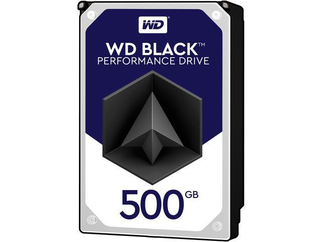 WD Black 500GB Performance Desktop Hard Disk Drive - 7200 RPM SATA 6Gb/s 64MB Cache 3.5 Inch - WD5003AZEX