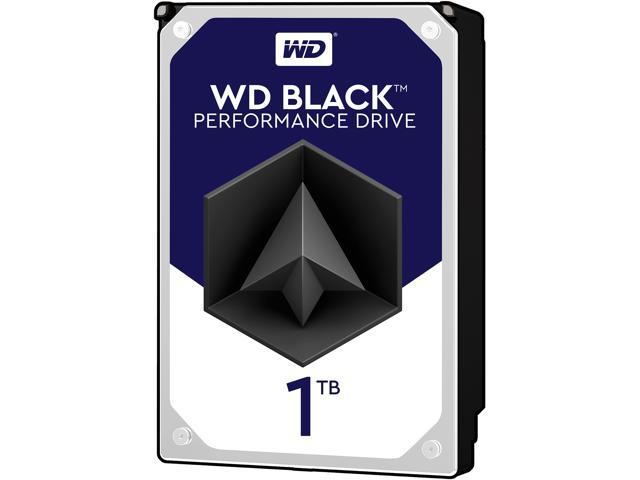 WD Black 1TB Performance Desktop Hard Disk Drive - 7200 RPM SATA 6Gb/s 64MB Cache 3.5 Inch - WD1003FZEX
