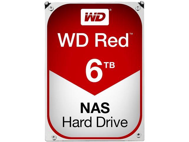 WD Red 6TB NAS Hard Disk Drive - 5400 RPM Class SATA 6Gb/s 64MB Cache 3.5 Inch - WD60EFRX