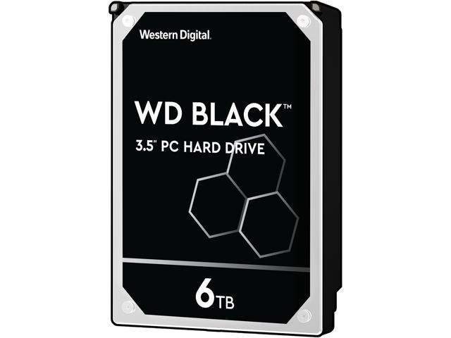 WD Black 6TB 7200 RPM SATA 6Gb/s 256MB Cache 3.5 inch Performance Desktop Hard Disk Drive