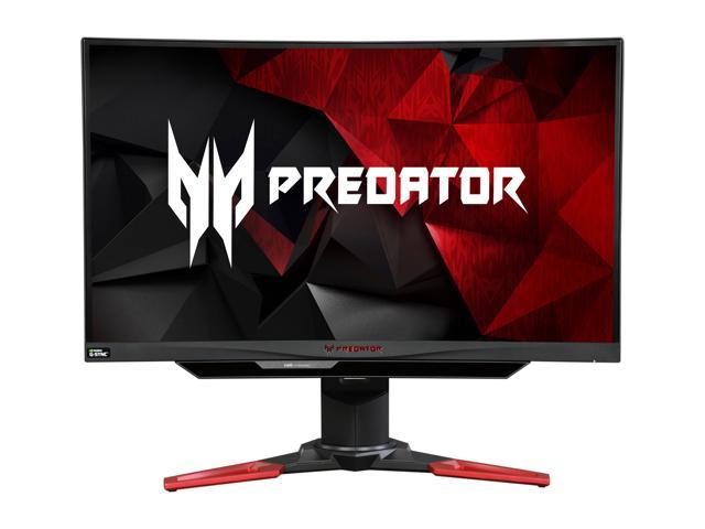 Acer Predator Z1 (Z271T bmiphz) Black / Red 27 inch 144Hz, 1920 x 1080 16:9, 1800R Curved Gaming Monitor, NVIDIA G-Sync Technology, Tobii Eye Tracking Technology VisionCare Technology, 2 x 7W Speakers