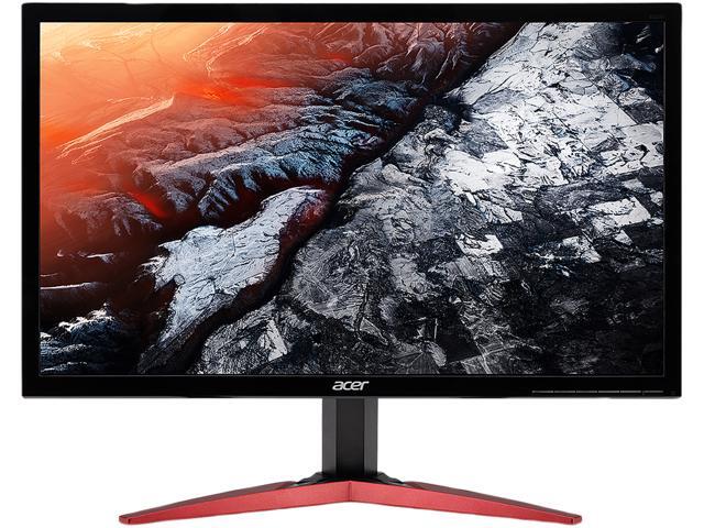 Acer 24 inch Black/Red 1920 x 1080 1ms (GTG) AMD FreeSync 144Hz LED Monitor w/ Built-in Speakers