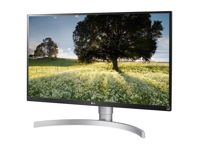 LG 27UK650-W 27 inch 4K UHD (3840 x 2160) HDR10 FreeSync Gaming Monitor, IPS Panel 