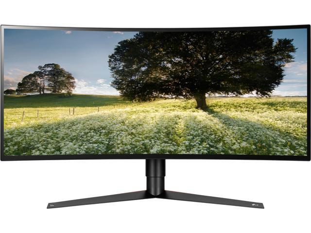 LG UltraGear 34 inch 5ms (GTG, Fast) NVIDIA G-Sync UWQHD 120Hz Curved LED Gaming Monitor, IPS Panel