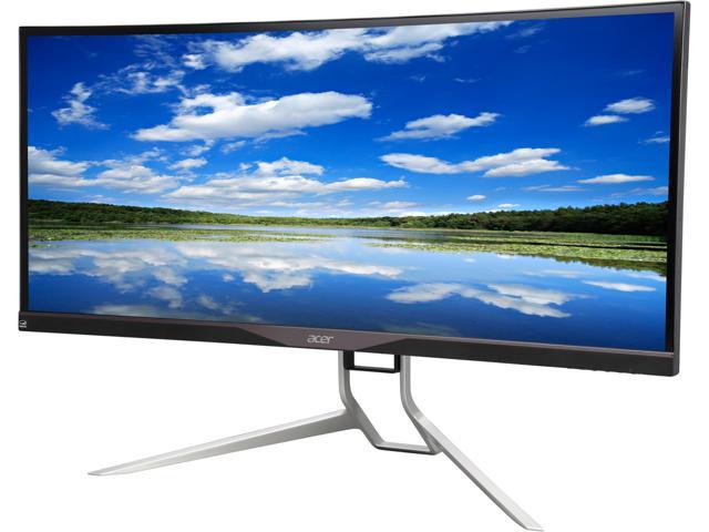 Acer XR341CK bmijpphz Black 34 inch 21:9 AMD FreeSync 3440 x 1440 WQHD Curved Monitor with Built-in Speakers, IPS Panel