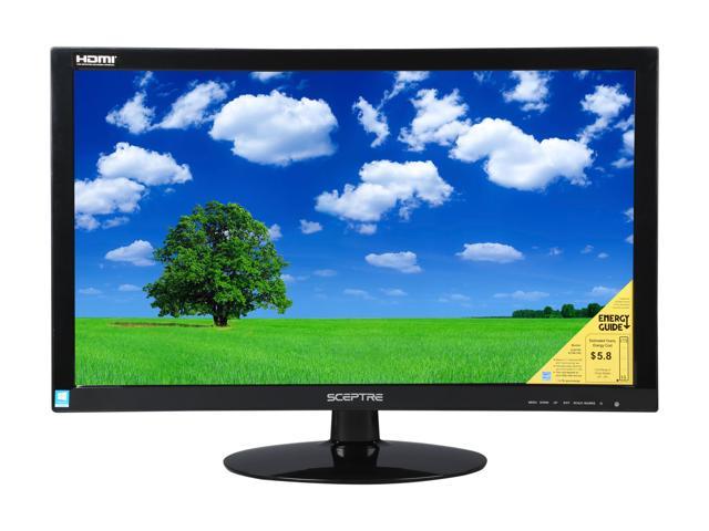 SCEPTRE Black 27 inch 5ms (GTG) LED-LCD Monitor w/ Built-in Speakers, US Warranty