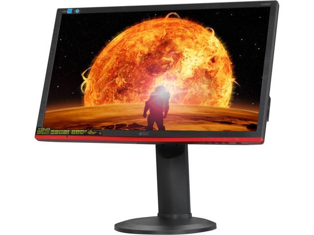 AOC G2460PQU Black/Red 24 inch 1ms 144Hz Gaming Monitor w/ Built-in Speakers