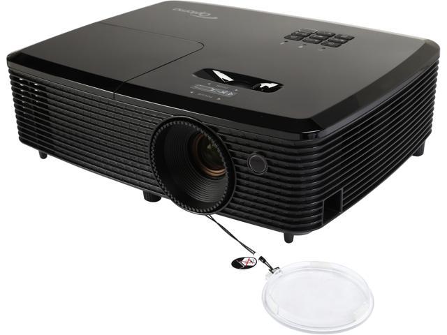 Refurbished: Optoma HD142X 1920 x 1080, 3000 ANSI Lumens, Full 3D-Supported DLP Projector 23,000:1