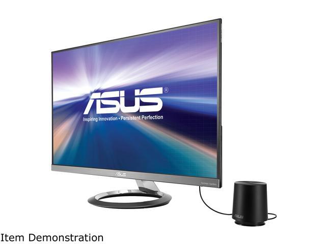 ASUS Designo Light Gray 27 inch 5ms (GTG) 2K HDMI Widescreen LED Backlight LCD/LED Monitor w/ Built-in Speakers & 5W Subwoofer