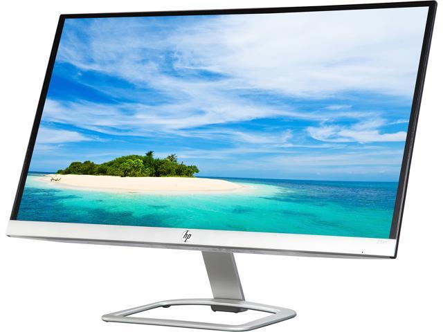 HP 23ER Frameless Silver/White 23 inch 1920 x 1080  LED-LCD Monitor, IPS Panel