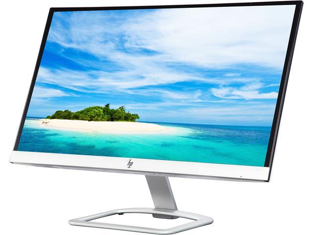 HP 22ER Frameless Silver/White 21.5 inch 7ms (GTG) Widescreen LED Monitor, IPS Panel 