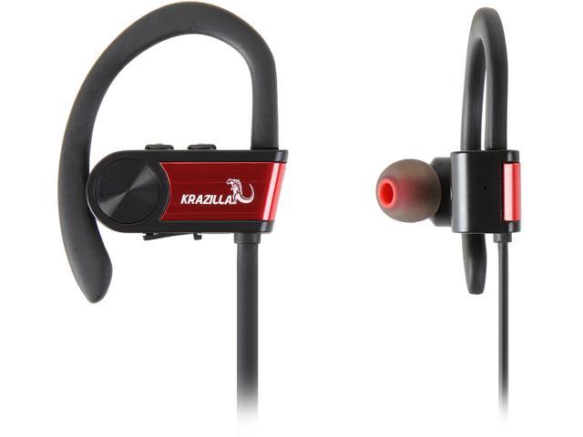 Krazilla KZH01 Sports Bluetooth Headphones (Black/Red)