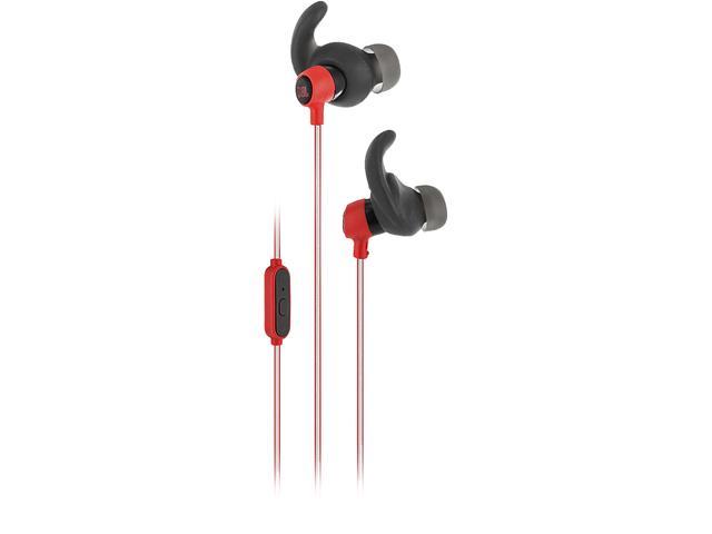 Refurbished: JBL Reflect Mini Sport Earbud Headphones w/ Button Remote, Mic, 90 Day Warranty, Red