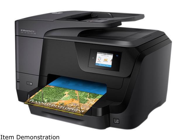 HP OfficeJet Pro 8710 (M9L66A) Duplex Wireless All-In-One Color Inkjet Printer