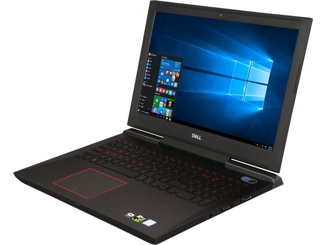 DELL i7577-5258BLK-PUS Intel Core i5-7300HQ (2.50 GHz) 15.6 inch IPS Gaming Laptop, 8GB Memory, 128GB SSD, 1TB HDD, Win 10 Home, VR Ready