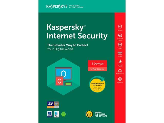 Kaspersky Internet Security 2018 - 3 Devices / 1 Year [Key Card]