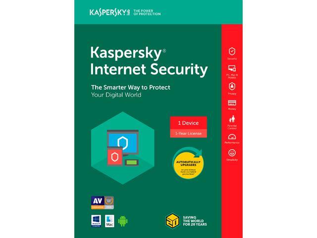 Kaspersky Internet Security 2018 - 1 Device / 1 Year [Key Card]