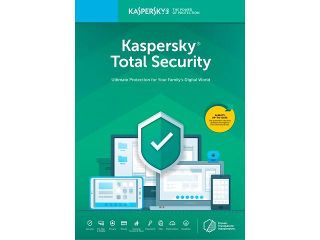 Kaspersky Total Security 2019 - 5 Devices / 1 Year (Key Card)