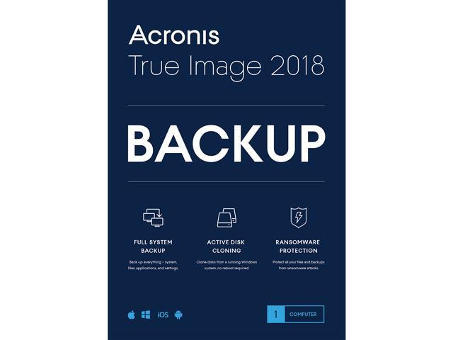 Acronis True Image 2018 - 1 Device