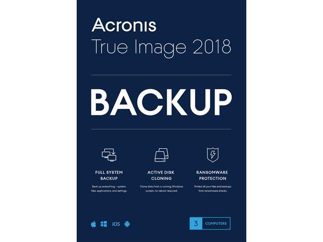 Acronis True Image 2018 - 3 Devices