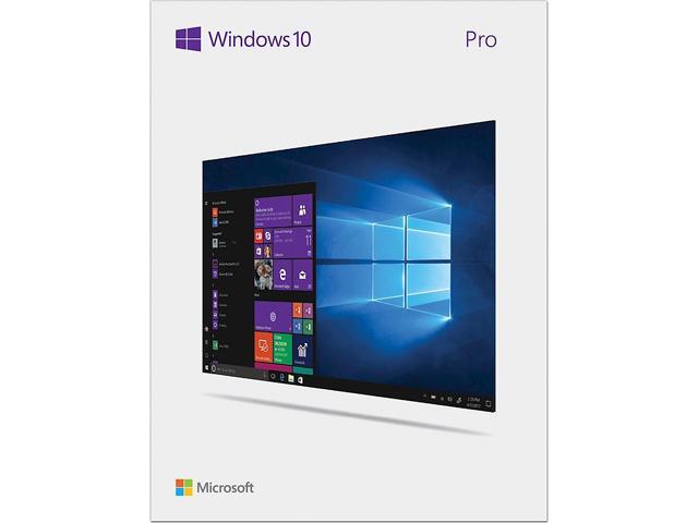 Windows 10 Pro - Full Version 32 & 64-Bit (USB Flash Drive)
