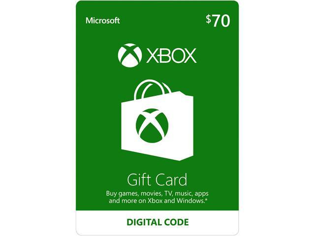 $70 Xbox eGift Card (Email Delivery)