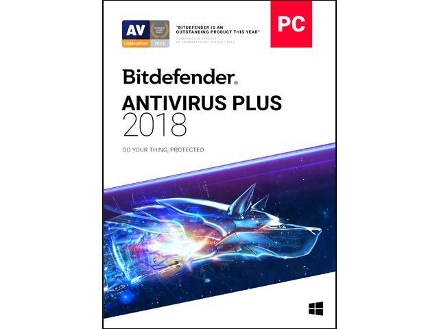 Bitdefender Antivirus Plus 2018 - 3 PCs / 2 Years